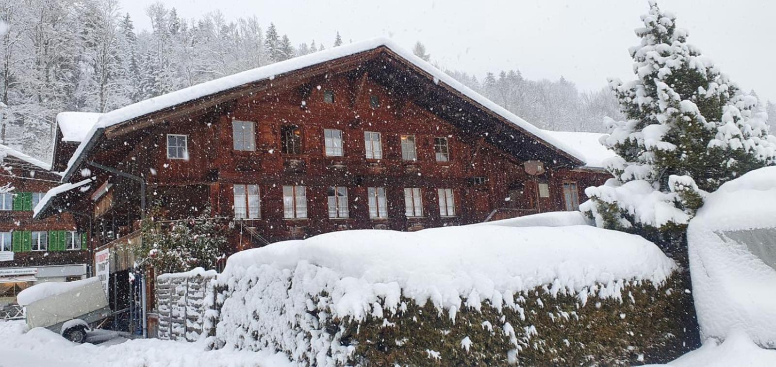 Haus Bergmann Apartamento Boltigen Exterior foto